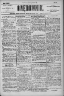 Orędownik: pismo dla spraw politycznych i społecznych 1904.10.08 R.34 Nr231