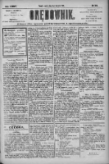 Orędownik: pismo dla spraw politycznych i społecznych 1904.11.03 R.34 Nr252