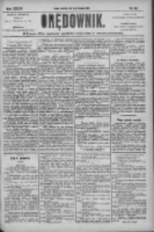 Orędownik: pismo dla spraw politycznych i społecznych 1904.11.13 R.34 Nr261