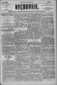 Orędownik: pismo dla spraw politycznych i społecznych 1904.11.23 R.34 Nr268