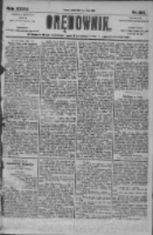 Orędownik: pismo dla spraw politycznych i społecznych 1905.07.08 R.35 Nr153