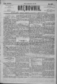 Orędownik: pismo dla spraw politycznych i społecznych 1905.07.13 R.35 Nr157