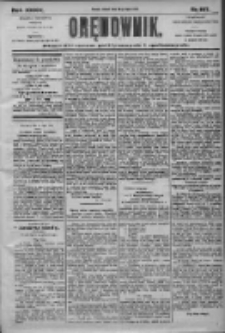 Orędownik: pismo dla spraw politycznych i społecznych 1905.07.25 R.35 Nr167