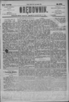 Orędownik: pismo dla spraw politycznych i społecznych 1905.08.04 R.35 Nr176