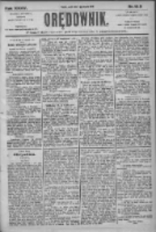 Orędownik: pismo dla spraw politycznych i społecznych 1905.08.11 R.35 Nr182