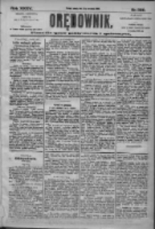 Orędownik: pismo dla spraw politycznych i społecznych 1905.09.02 R.35 Nr200