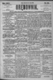 Orędownik: pismo dla spraw politycznych i społecznych 1905.09.17 R.35 Nr212