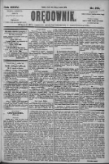 Orędownik: pismo dla spraw politycznych i społecznych 1905.09.26 R.35 Nr219