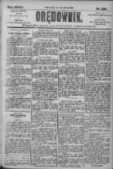 Orędownik: pismo dla spraw politycznych i społecznych 1905.10.08 R.35 Nr230