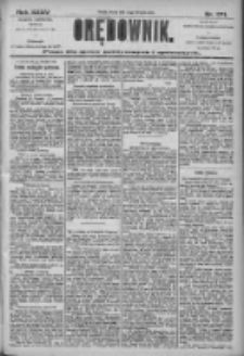 Orędownik: pismo dla spraw politycznych i społecznych 1905.11.28 R.35 Nr271