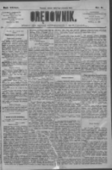 Orędownik: pismo dla spraw politycznych i społecznych 1909.01.09 R.39 Nr6
