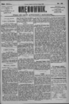 Orędownik: pismo dla spraw politycznych i społecznych 1909.02.02 R.39 Nr26