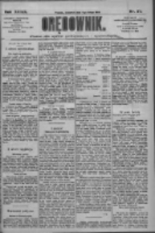 Orędownik: pismo dla spraw politycznych i społecznych 1909.02.04 R.39 Nr27