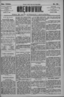 Orędownik: pismo dla spraw politycznych i społecznych 1909.02.06 R.39 Nr29