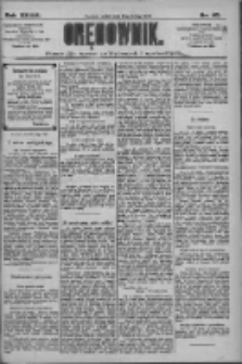 Orędownik: pismo dla spraw politycznych i społecznych 1909.02.19 R.39 Nr40