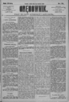 Orędownik: pismo dla spraw politycznych i społecznych 1909.04.02 R.39 Nr75