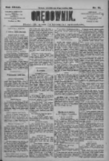 Orędownik: pismo dla spraw politycznych i społecznych 1909.04.22 R.39 Nr91