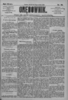 Orędownik: pismo dla spraw politycznych i społecznych 1909.04.27 R.39 Nr95