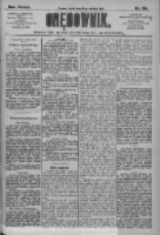 Orędownik: pismo dla spraw politycznych i społecznych 1909.04.28 R.39 Nr96