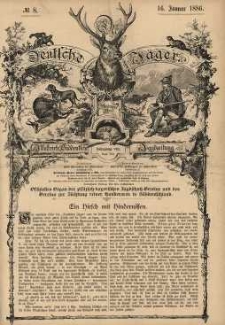Der Deutsche Jäger 1885-1886 Nr8