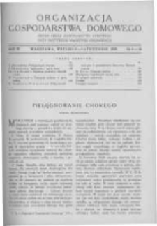 Organizacja Gospodarstwa Domowego: organ Sekcji Gospodarstwa Domowego przy Instytucie Naukowej Organizacji. 1929 R.3 nr9-10