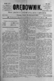Orędownik: pismo poświęcone sprawom politycznym i spółecznym 1885.01.30 R.15 Nr24