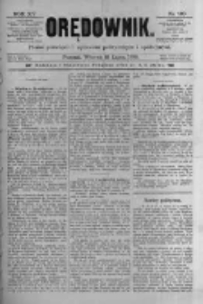 Orędownik: pismo poświęcone sprawom politycznym i sp&oacute;łecznym 1885.07.21 R.15 Nr163