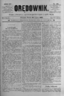 Orędownik: pismo poświęcone sprawom politycznym i spółecznym 1885.07.22 R.15 Nr164
