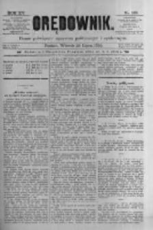 Orędownik: pismo poświęcone sprawom politycznym i sp&oacute;łecznym 1885.07.28 R.15 Nr169