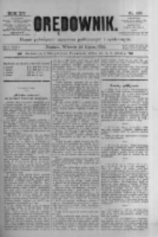 Orędownik: pismo poświęcone sprawom politycznym i spółecznym 1885.07.28 R.15 Nr169