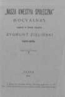 "Nasza kwestya społeczna" (socyalna)