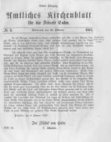 Amtliches Kirchenblatt für die Diöcese Culm. 1867.02.20 no.3