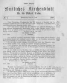 Amtliches Kirchenblatt für die Diöcese Culm. 1867.07.17 no.7