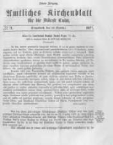 Amtliches Kirchenblatt für die Diöcese Culm. 1867.10.12 no.11