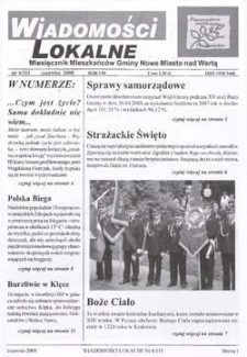 Wiadomości Lokalne 2008 R.8 Nr6(111)