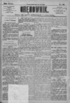 Orędownik: pismo dla spraw politycznych i społecznych 1909.05.01 R.39 Nr99