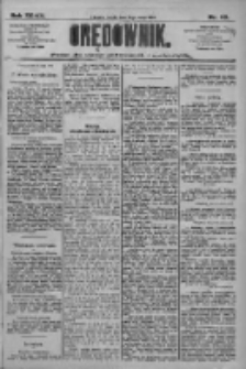 Orędownik: pismo dla spraw politycznych i społecznych 1909.05.19 R.39 Nr113