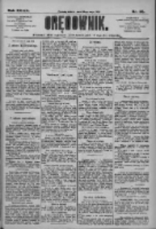 Orędownik: pismo dla spraw politycznych i społecznych 1909.05.22 R.39 Nr115