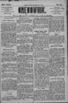 Orędownik: pismo dla spraw politycznych i społecznych 1909.05.25 R.39 Nr117