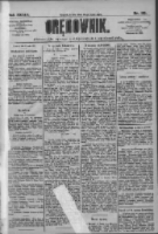 Orędownik: pismo dla spraw politycznych i społecznych 1909.05.26 R.39 Nr118