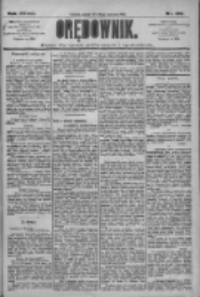Orędownik: pismo dla spraw politycznych i społecznych 1909.06.18 R.39 Nr136