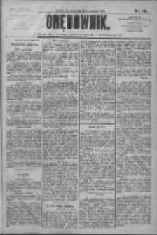 Orędownik: pismo dla spraw politycznych i społecznych 1909.06.24 R.39 Nr141