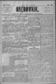 Orędownik: pismo dla spraw politycznych i społecznych 1909.07.07 R.39 Nr151
