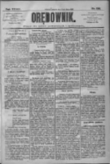 Orędownik: pismo dla spraw politycznych i społecznych 1909.07.13 R.39 Nr156