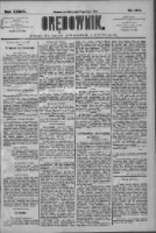 Orędownik: pismo dla spraw politycznych i społecznych 1909.07.22 R.39 Nr164