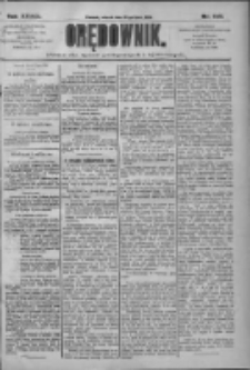 Orędownik: pismo dla spraw politycznych i społecznych 1909.07.27 R.39 Nr168