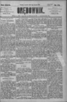 Orędownik: pismo dla spraw politycznych i społecznych 1909.08.05 R.39 Nr176