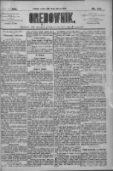 Orędownik: pismo dla spraw politycznych i społecznych 1909.08.17 R.39 Nr186