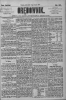 Orędownik: pismo dla spraw politycznych i społecznych 1909.08.21 R.39 Nr190