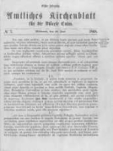 Amtliches Kirchenblatt für die Diöcese Culm. 1868.06.10 no.7